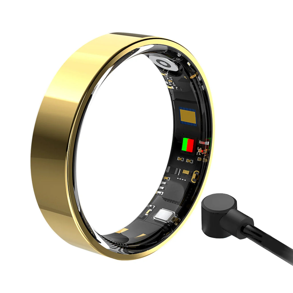 2026 Smart Ring Bluetooth Call Heart Rate Blood Pressure Monitor 5ATM Waterproof Health Ring Men Women For Xiaomi Gift