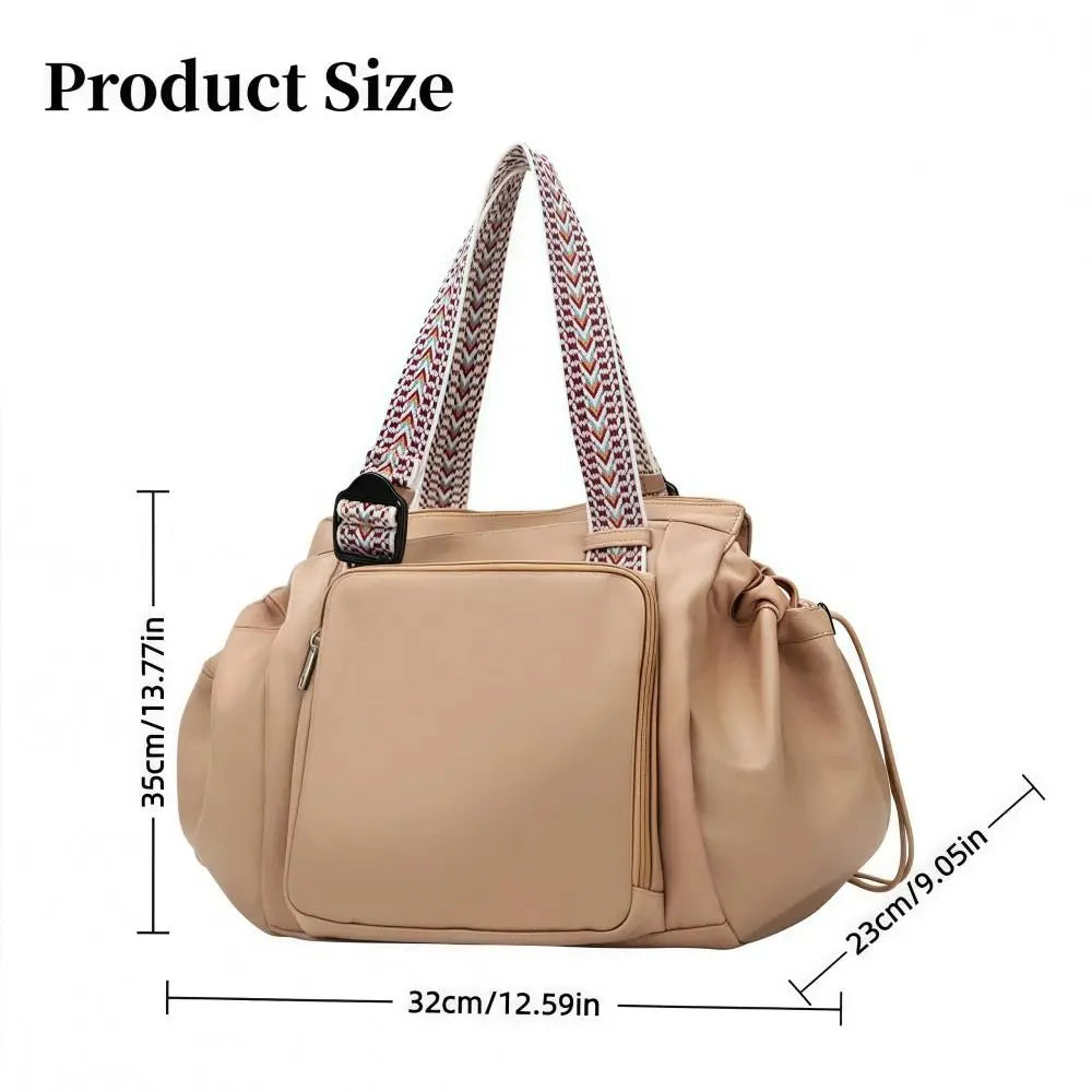 Multifunctional Travel Storage Bag Lightweight Cradle Design Women's Backpack Durable Waterproof Mommy Bag Mother Baby Outing