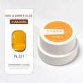 1/6color 5g Amber Brown Gel Nail Polish Set Y2K Autumn Winter Gradient Leopard Jelly Nail Gel Semi Permanent Soak Off Varnish