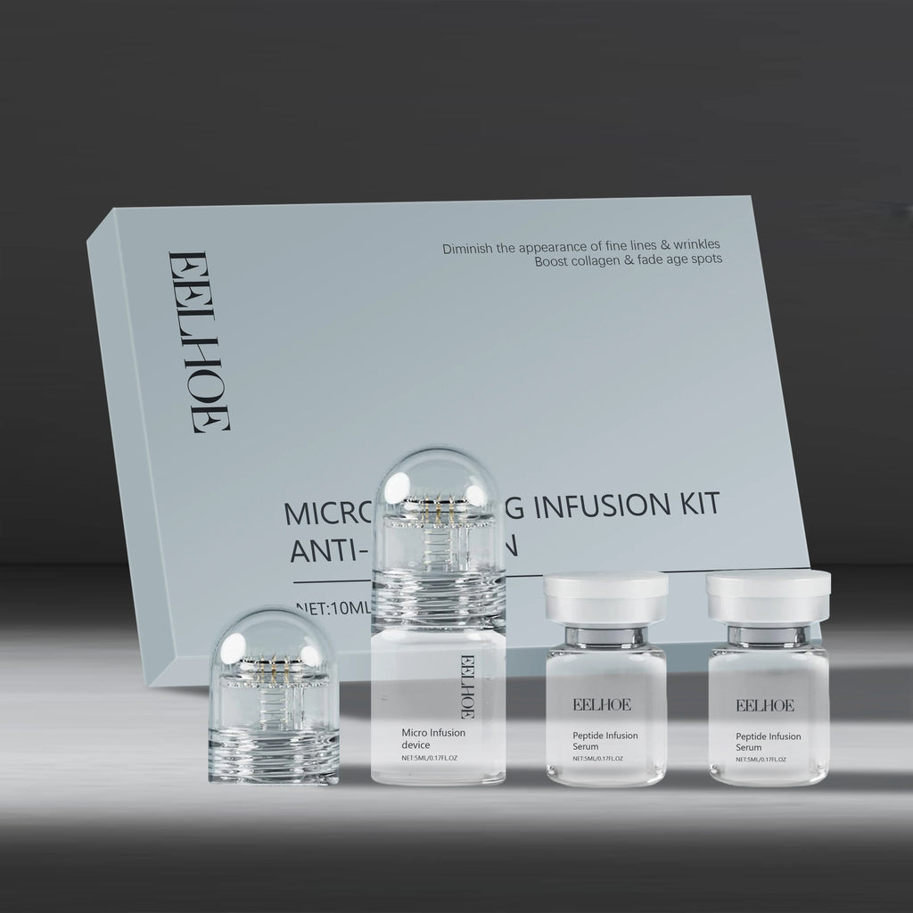 Hyaluronic Acid Facial Kit Hydrating Serum Roller Delicate Firming Facial Skin Smoothing Nourishing Skin Daily Care Essence Set