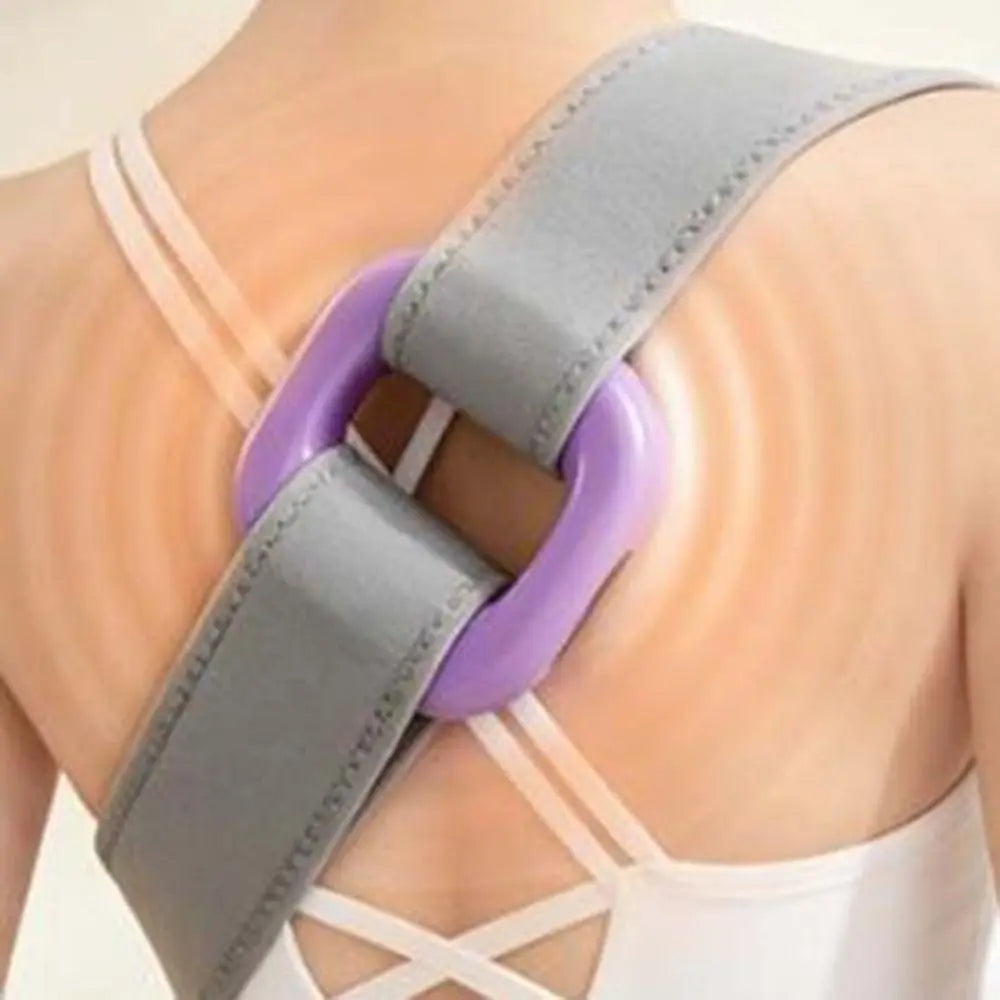 Portable Electric Fascia Massage Ring Ergonomic Fat Burning Electric Body Slimming Machine Adjustable Speed with Belt