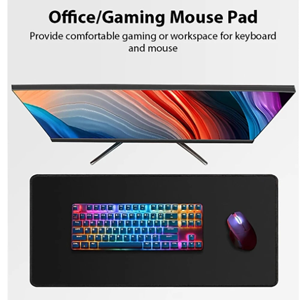 Dandadan Mouse Pad XXL Anime Extended Laptop Ayase Momo Takakura Ken Seiko teclado Mousepad Gaming Accessories Keyboard Desk Mat