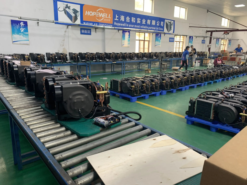 2025 Factory Direct Sales 220v Boat Marine Mobile Portable Ac Air Conditioner with WIFI