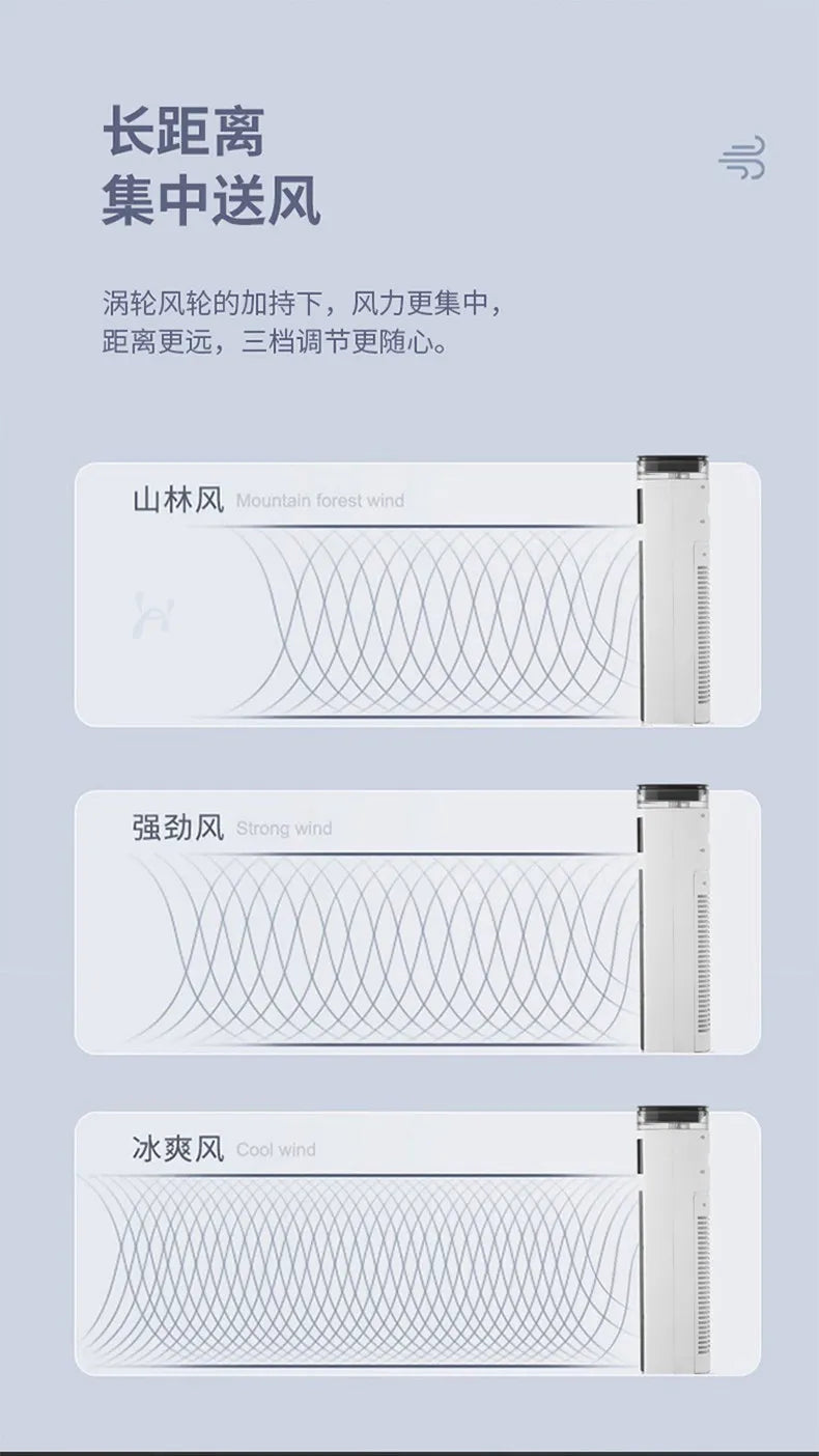 Mobile Air Conditioner for Home Cooling Fan Portable Room Air Conditioner with Water Tank 12H Use Air Cooler for Room/Dormitory