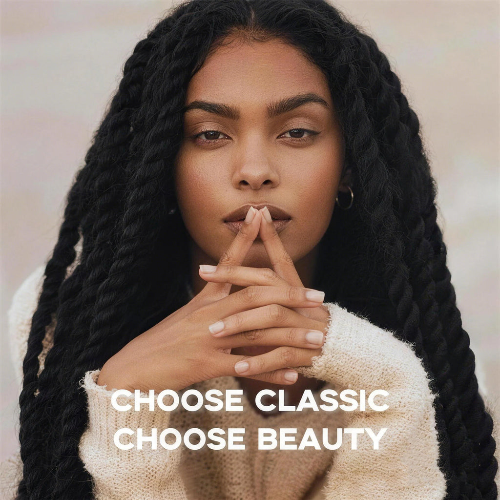 Afro Kinky Twist Crochet Hair Braids Marley Braid Hair 18inches Senegalese Curly Crochet Synthetic Braiding Hair Extensions
