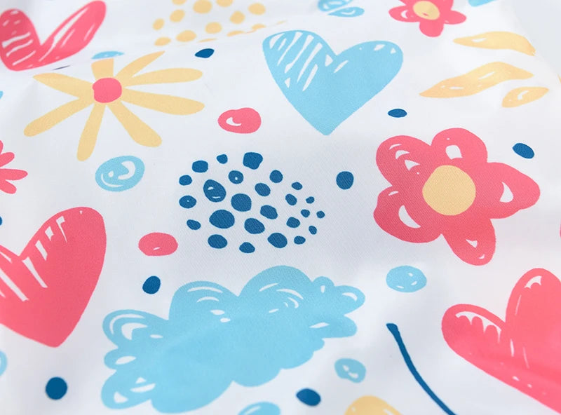 2 3 4 5 6 7 8 Years Girls Waterproof Pants Cute Cartoon Spring And Autumn Kids Pants New Fashion Boys Outdoor Children Clothing