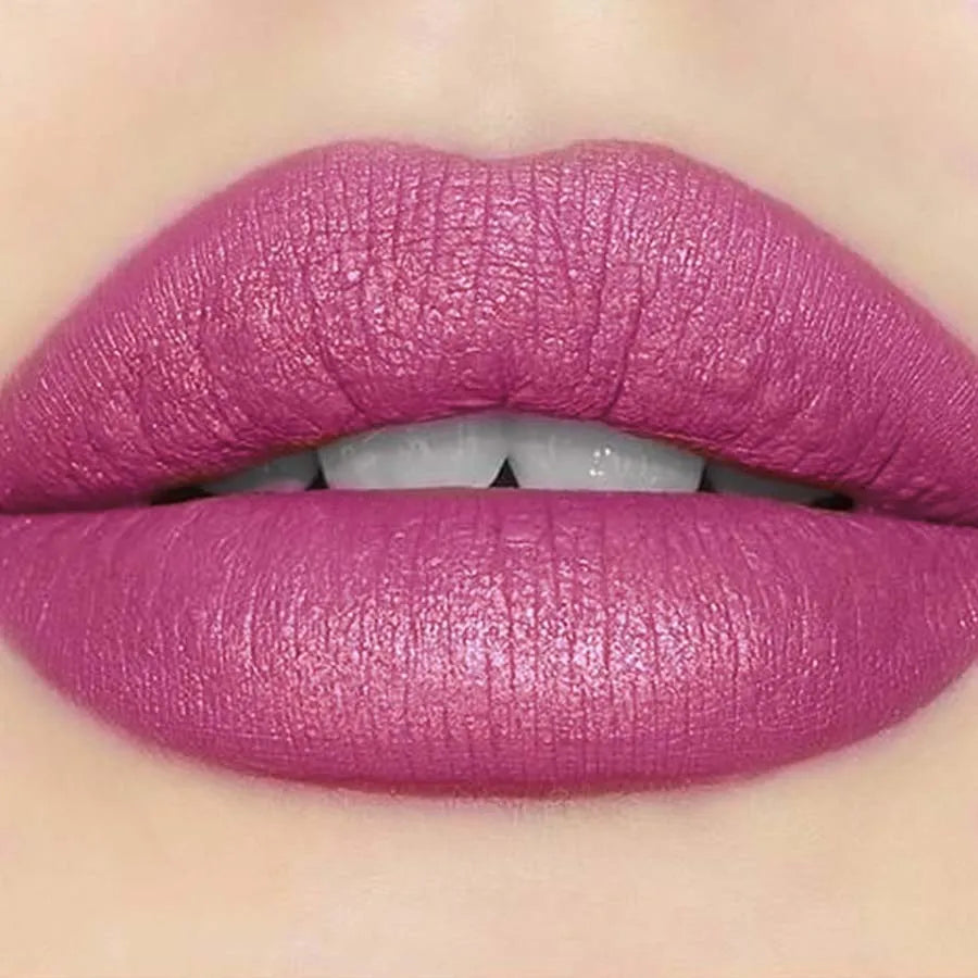 1 PC Red Metallic Lipstick Longlasting Glitter Lip Glaze Waterproof Moisturize Luminous Liptint Shimmer Shiny Lipgloss Makeup