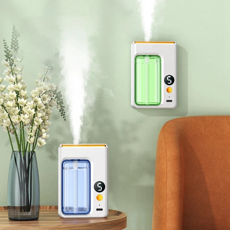 ◉Smart Aroma Diffuser Digital Display 5 Gears Wall Mount Tabletop USB Charging Living Room