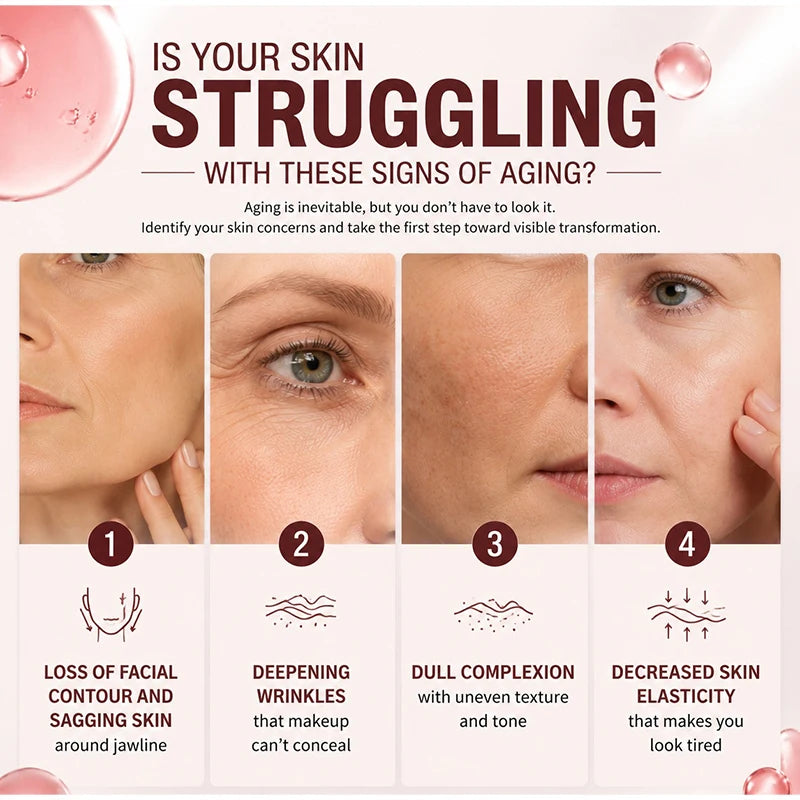 30ml EGF NAD Collagen Face Serum, Firming Hydrating Nourishing Essence, Helps Improve Fine Lines & Enhance Skin Elasticity Care