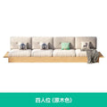 Solid wood sofa oak with storage living room home sofa