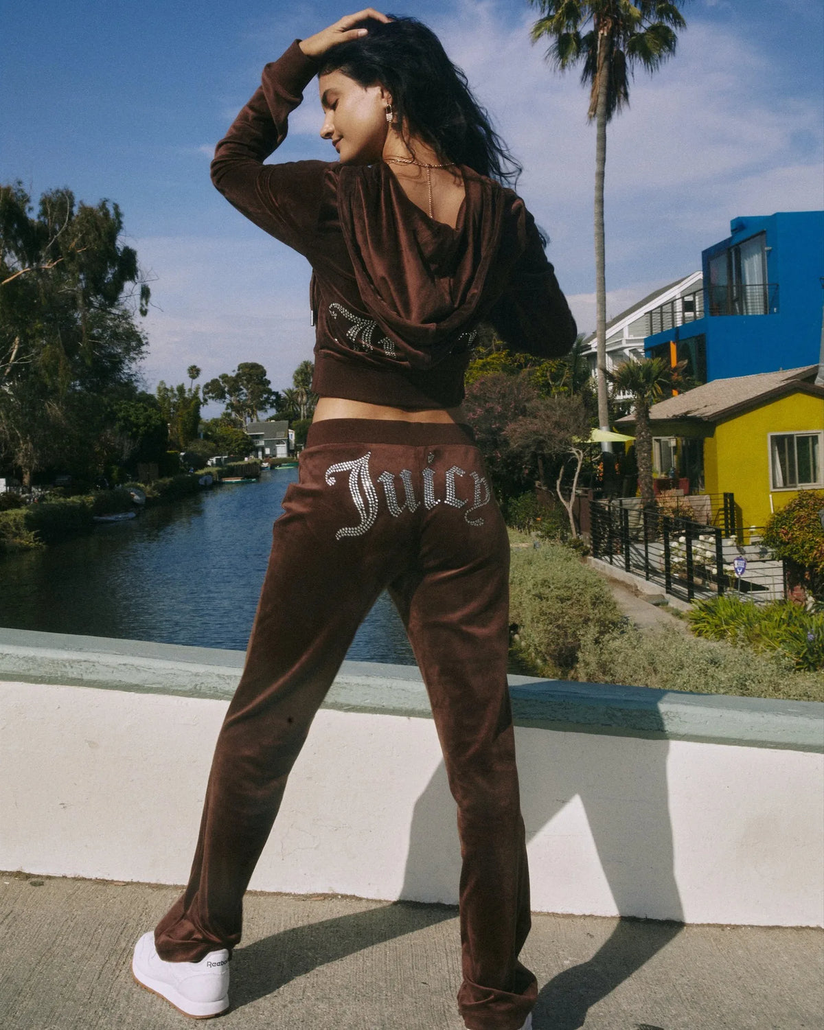 Women's Y2K Jogging Two-Piece Hooded Set Fall Winter Jogger Comfortable Pantsuit Long-Sleeved Jacket Coat & Trousers Casual Sets