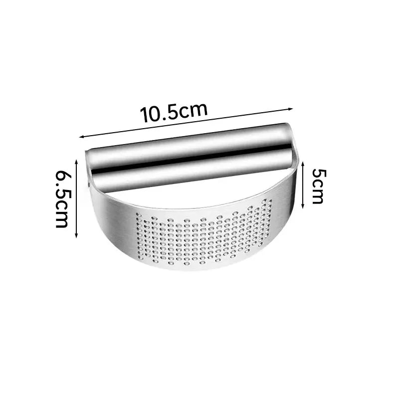Upgraded Stainless Steel Garlic Press Squeezer Manual Garlic Ginger Rocker Crusher Garlic Cutting Mince Tools Kitchen Gadgets