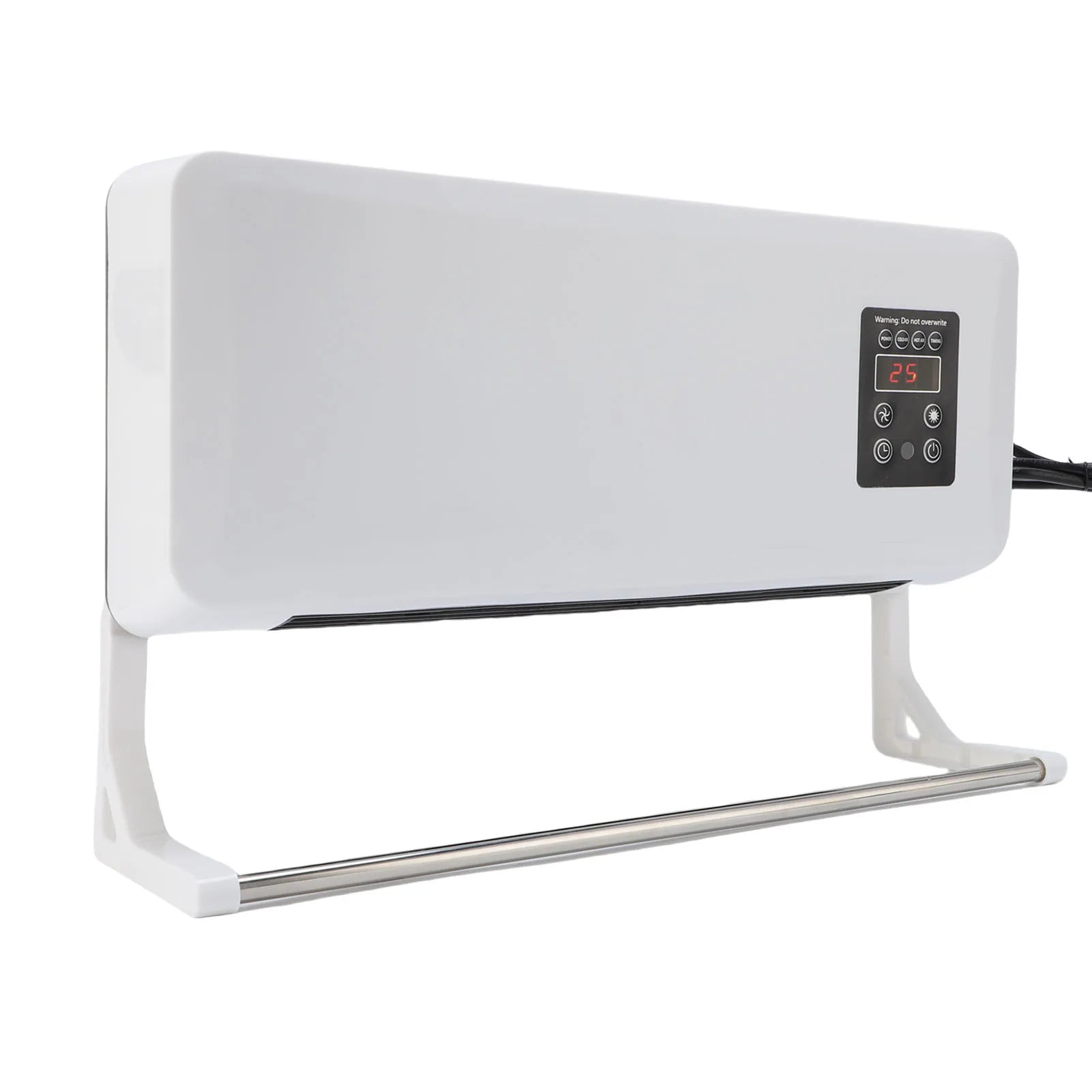 Wall Mounted Air Conditioner Electric Heater Efficient Low Noise Space Saving Multifunctional Electric Heating Fan for Bathroom