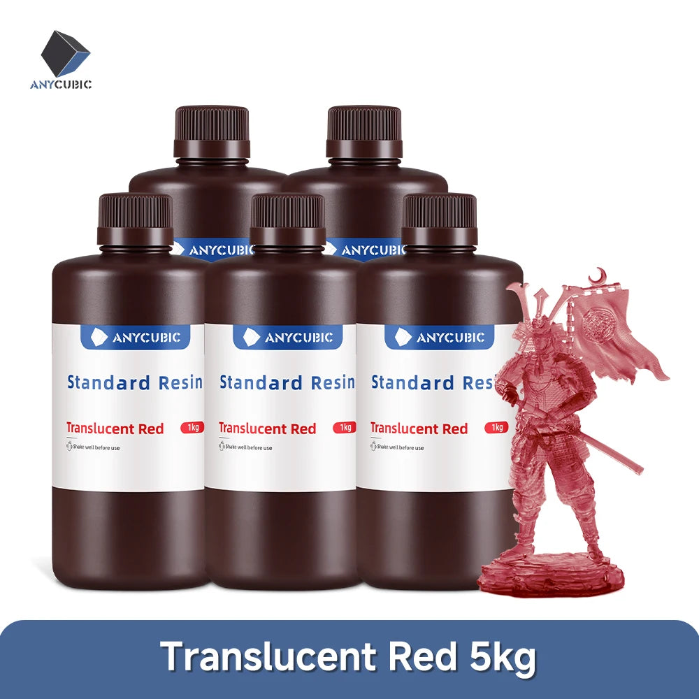 ANYCUBIC Standard Resin 3D Printer High Precision 405nm UV Curing Resin LCD 3D Printing UV Resin Materials For Photon Mono