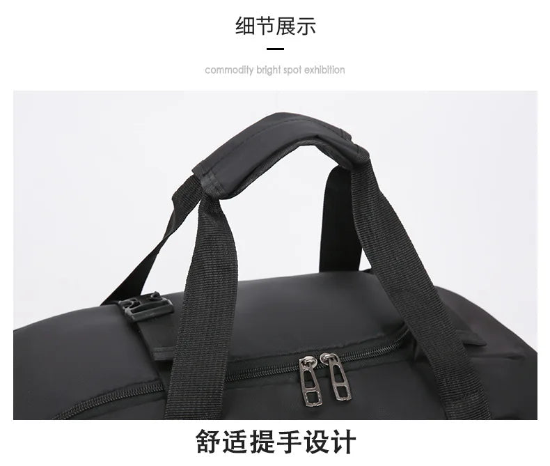 Customized Logo Fitness Bag Football Backpack Swimming Taekwondo Waterproof Backpack Luggage Bag Printed Pattern