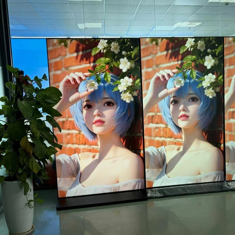 Vertical Full-screen LCD Advertising Machine with A Fixed Large-sized High-definition Screen for Commercial Signage Display