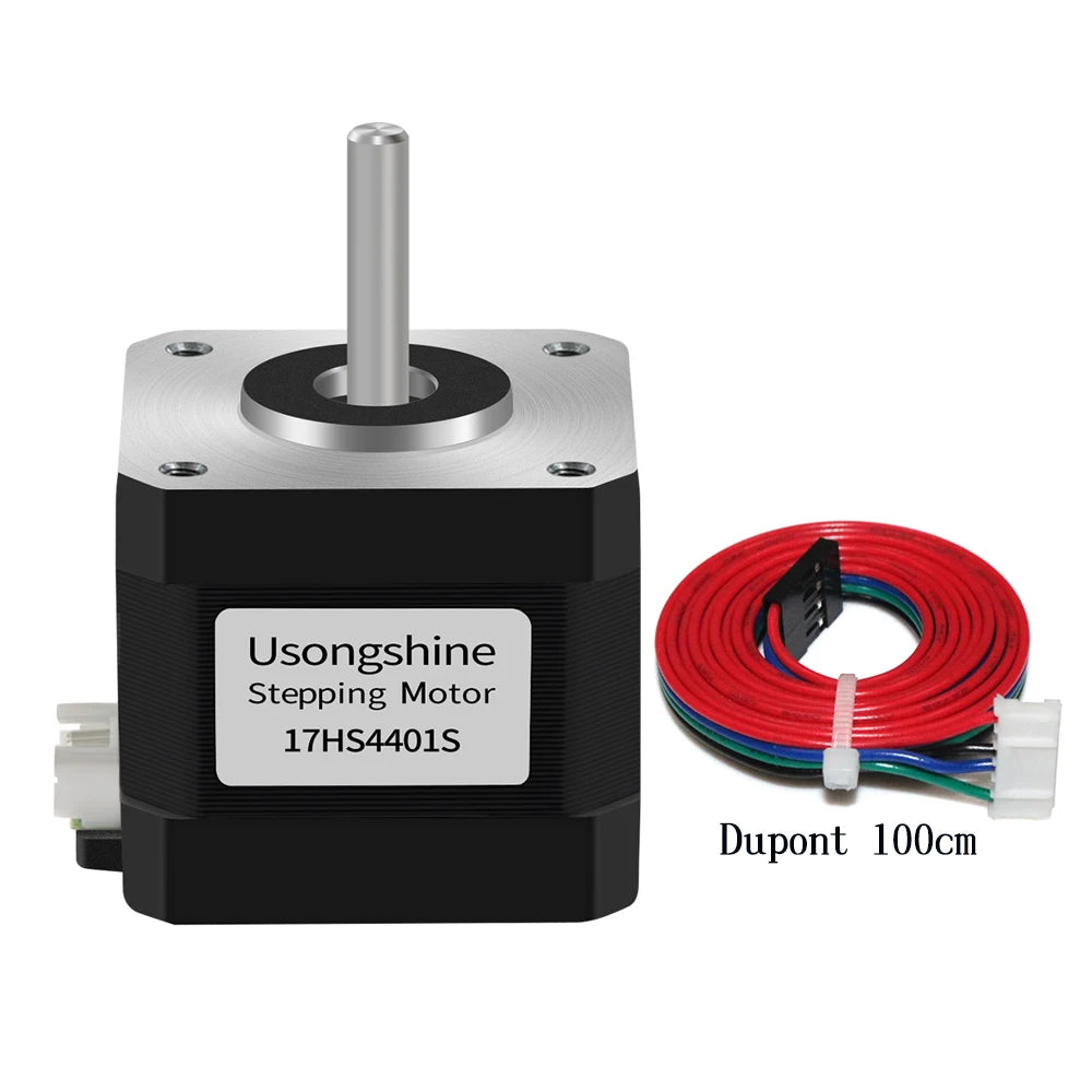 Usongshine Nema17 Stepper Motor 17HS4401S 42BYGH 1.5A 42N.cm 42 Motor With Line for 3D Printer CNC Laser Engraving Machine
