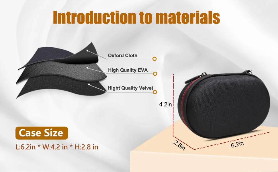 EVA Hard Case for Logitech G305/G502/G502 X Plus/G PRO X/MX Master 3/G604/G Pro/G703/G903/M510/M720 Mouse Storage bag