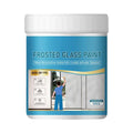 500g Matte Glass Paint Opaque Glass Paint Bathroom Glass Window Sandblasting Water-based Coating Transparent Becomes Frosted