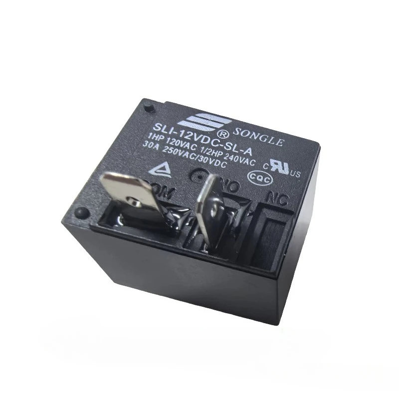 New 1pcs/lot HF2160-1A-12DE MPQ4-S-112D-A SLI-12VDC-SL-A Air conditioner compressor electric water heater main board relay 30A