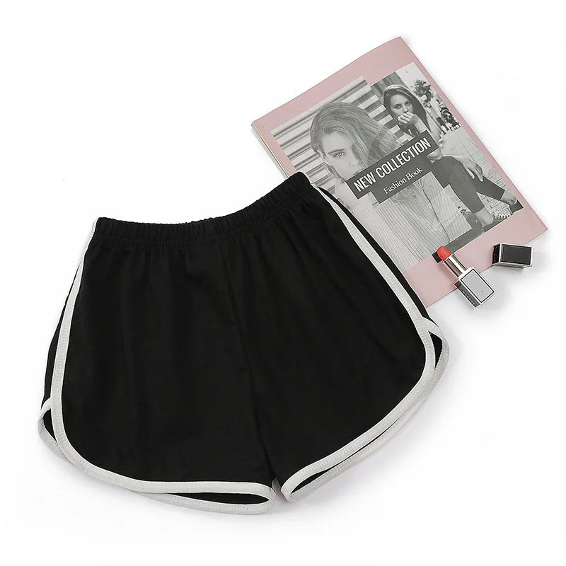 Simple Shorts Women's Home Yoga Beach Vacation Pants Casual Women's Sports Comprehensive Training Shorts Fitness Pants