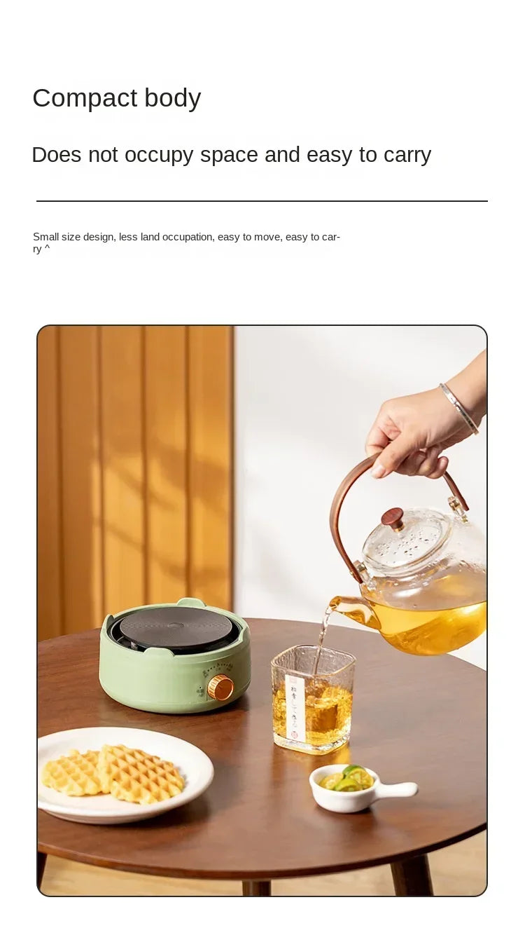EU/US/UK New Electric Cookware Heating Base 500W Electric Heater Coffee Stove Home Manual Adjustable Temperature Cooking Heater