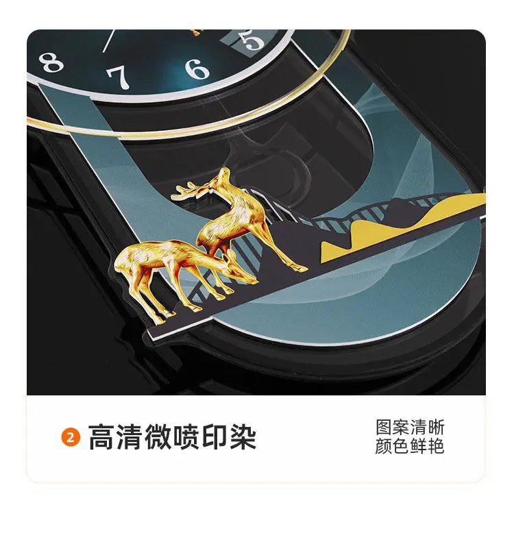 Luxury Wall Clock Living Room Modern Luxury Timepiece Creative Home Clock Wall Lamp Reloj Digital Pared Home Decoration Unusual