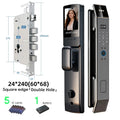 3D Face Recognition Fingerprint Password Smart Door Lock with  Remote Unlocking Wishome APP  Smart Lock Electronic door lock