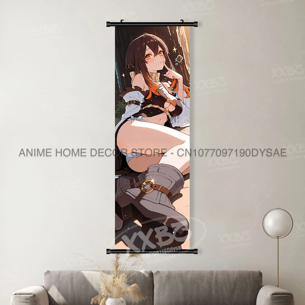 Canvas Home Decoration Poster For Anime Gachiakuta Character Print Scrolls Pictures Wall Art Hanging Painting Bedside Background