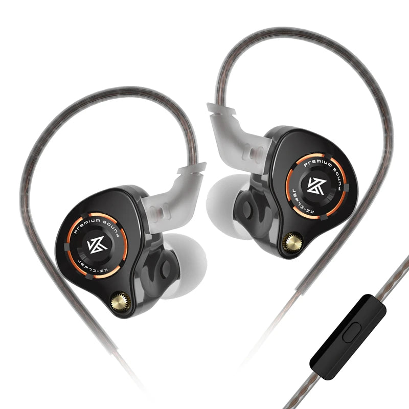 KZ Eldar 1DD In-Ear Monitor, Custom Dynamic Driver, Balanced Sound Fast Transient, HiFi Earphone