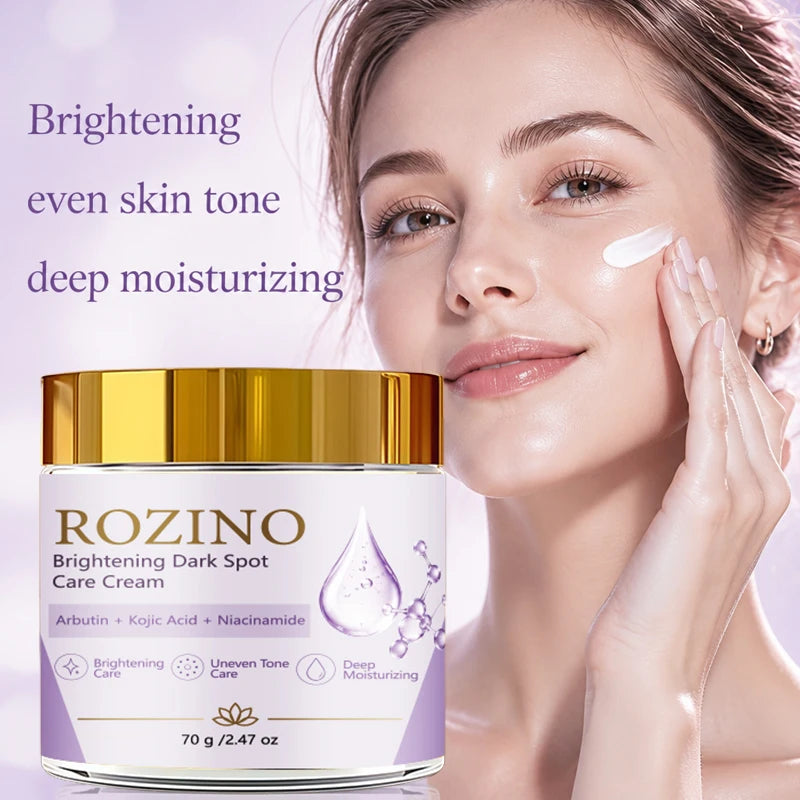 Rozino Refreshing and Moisturizing Face Cream, Formulated with Multiple Plant Extracts to Create a Dense, Soft Texture, Provides Instant Hydration, Suitable for the Entire Face, Instantly Moisturizes the Skin, Ideal fo