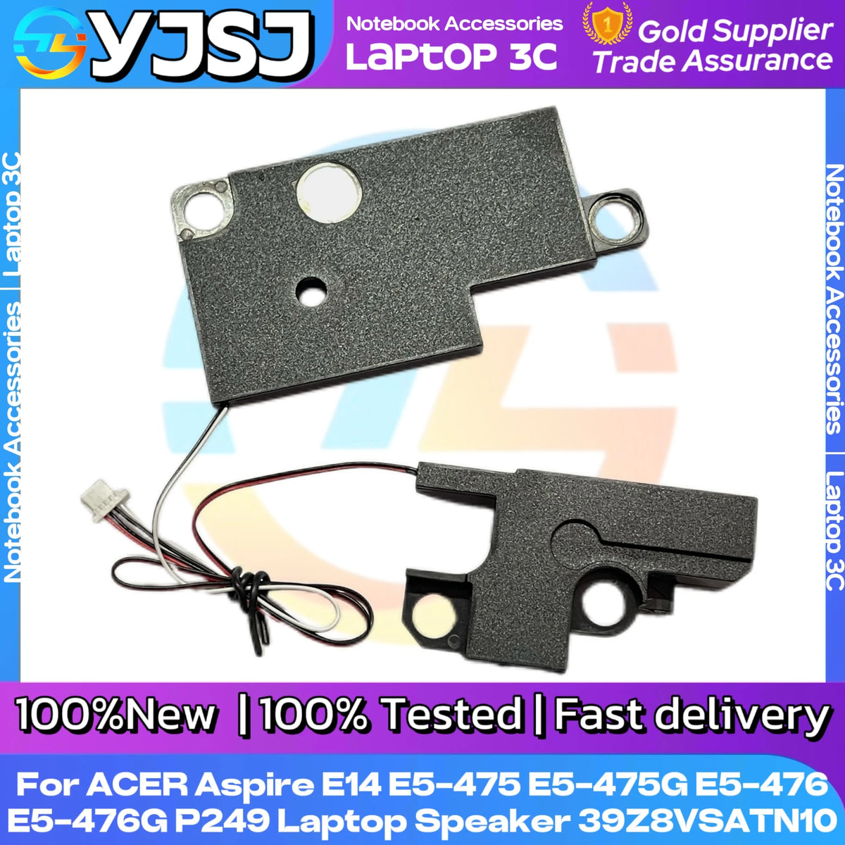Brand New For ACER Aspire E14 E5-475 E5-475G E5-476 E5-476G P249 Speaker Built-in Audio VAN-Z8VSATN10 Laptop Internal Speaker