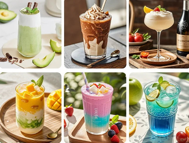 2L Stainless Steel Electric Slush & Ice Cream Maker, Fast Freezing for Home & Commercial Use