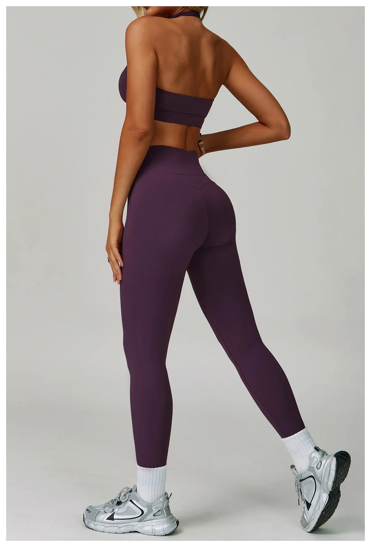 2Pcs Sets Women's Tracksuit Fitness Clothes Yoga Sets Sportswear Workout Bra High Waist Leggings Set Gym Clothing Sports Suits