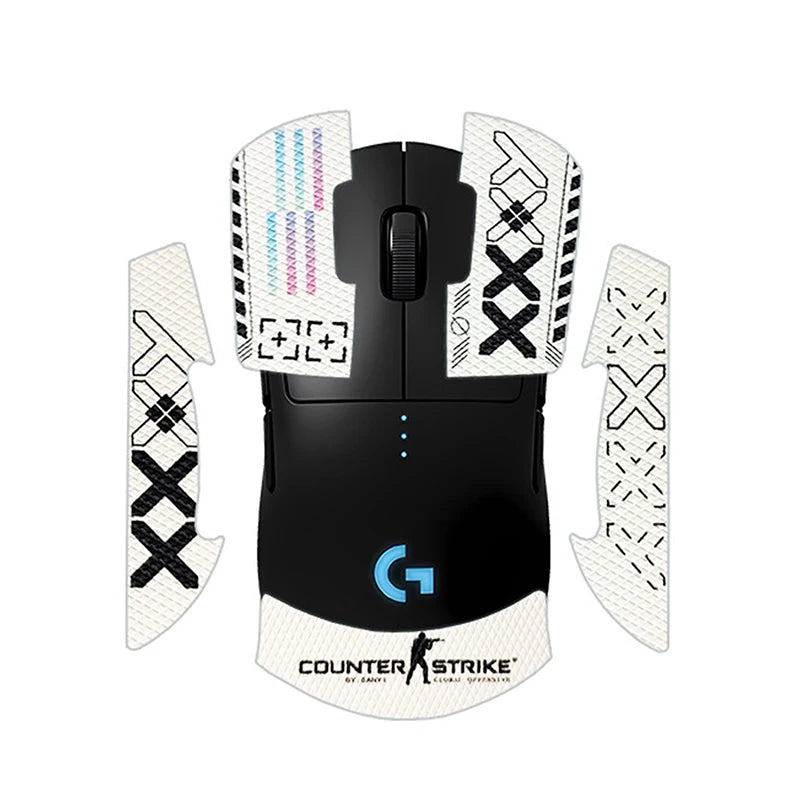 Mouse Grip Tape Skate Handmade Sticker Non Slip Suck Sweat For  G Pro X Superlight Wireless Mouse