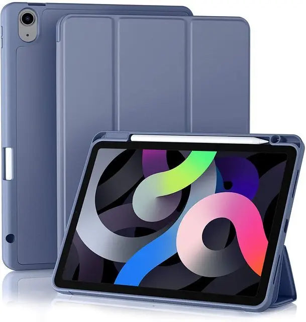 For iPad A16 11th 10th 9th 8th Air 4th 5th Generation 10.9 inch Pencil Holder Case iPad Pro 11 12.9 13 inch Tablet Funda Cover