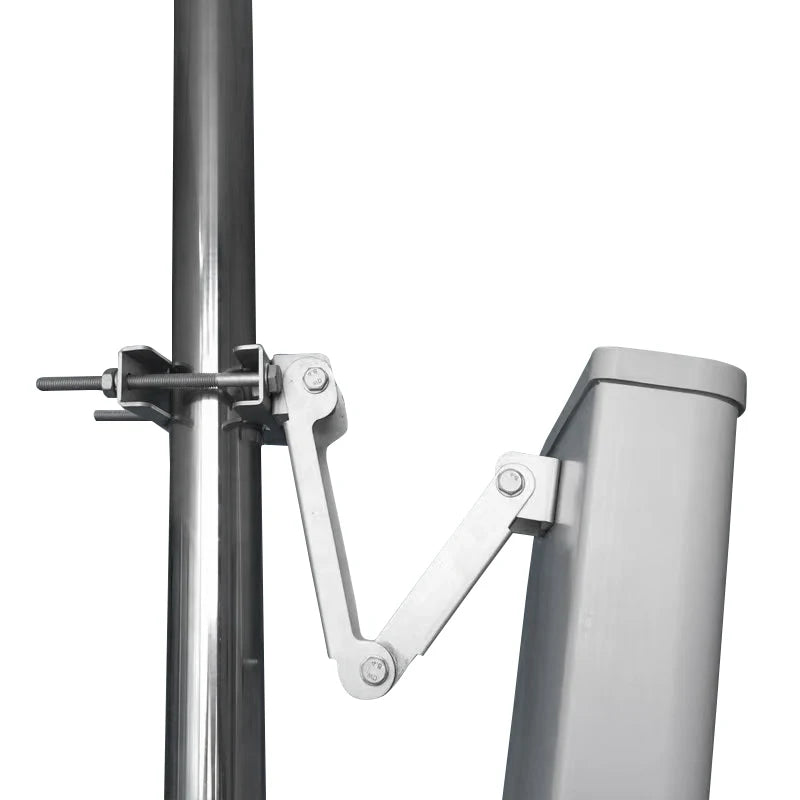 High Gain 4G 5G Outdoor Antenna 15dB 698-3800MHz Flat Panel Signal Booster Lightning Protection
