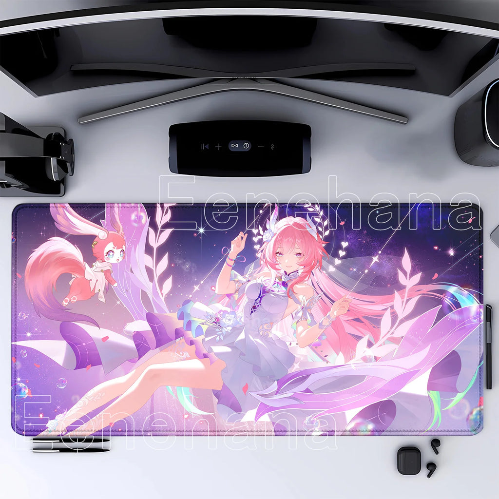 Mouse Pad Honkai Star Rail Cyrene HD printing Pretty Gaming Lock Edge Large Rubber Anime kawaii Mousepad Laptop offices Desk Mat