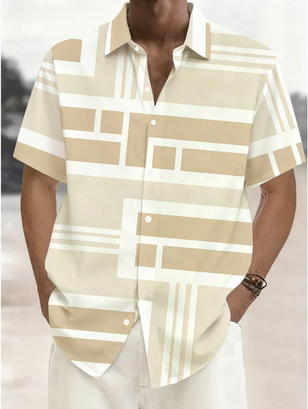 Fashion Tropical Hawaiian Shirt Men Summer Casual Man Short Sleeve Stylish Print Beach Wear Breathable Party Holiday Tops