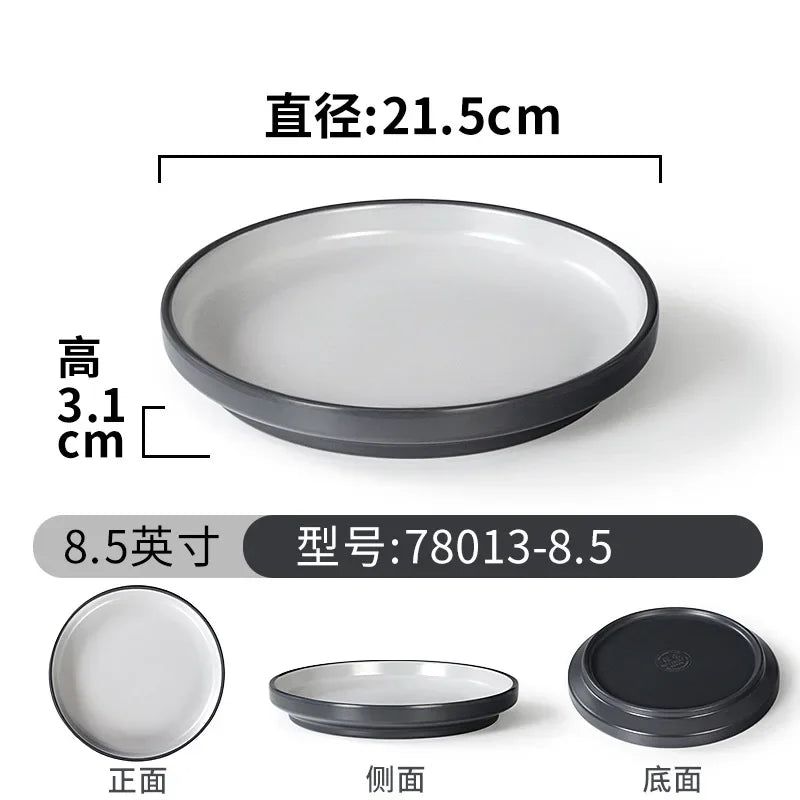 1PCS Tableware/high-end Cold Dish Plates/non Fragile Plates/bowls/sushi Plates, Japanese Style,A5 Food Grade Melamine