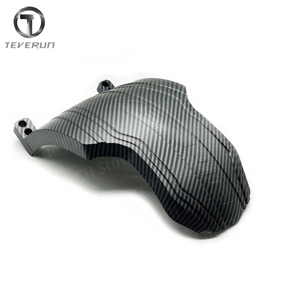 Original Teverun Fighter 7260R Carbon Fiber Pattern Mudguard for 13inch Teverun 7260R for Teverun 7260R Fenders E-Scooter Part