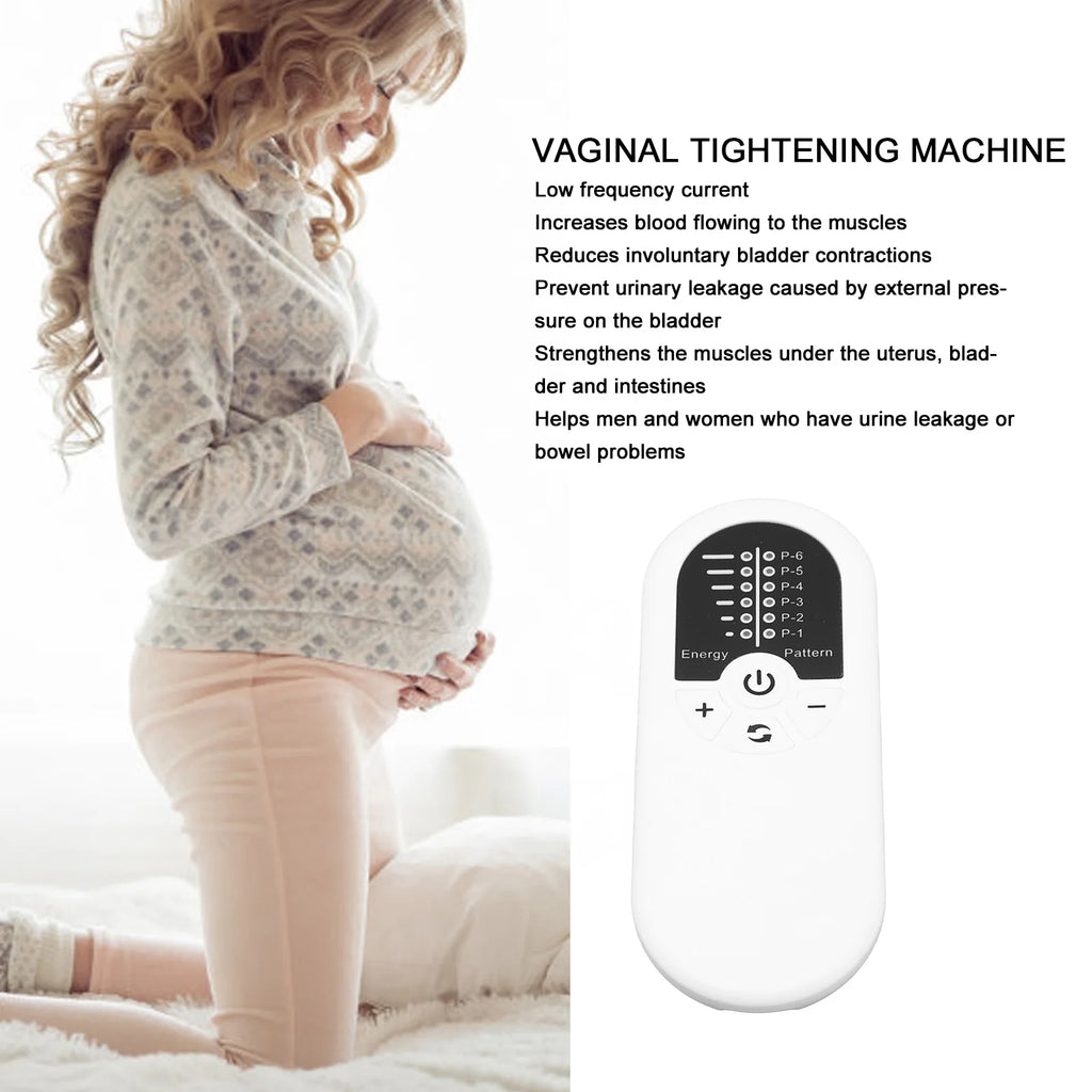 Portable Electric Pelvic Muscle Exerciser Pelvic Floor Muscle Repair Machine Improve Blood Flowing Eliminate Tension for Salon