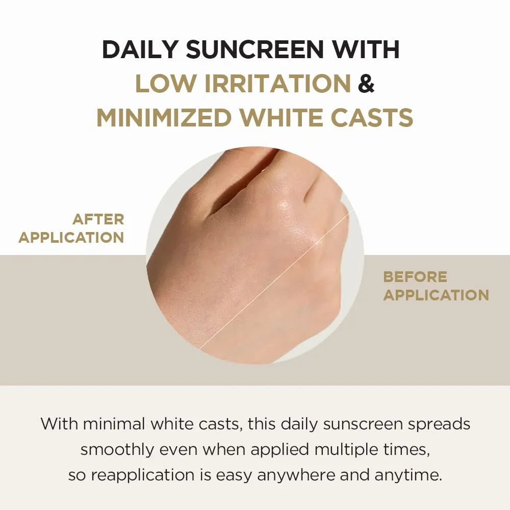 Korean Centella Ampoule Serum,Air-fit Suncreen Light SPF30 PA+++,Daily Suncreen Face Anti-Aging Serum Original Skincare Products
