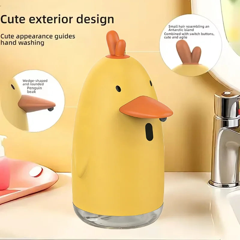 New Automatic Soap Dispenser Automatic Hand Sanitizer Foam Smart Hand Wash Machine 300ml Rechargeable Bathroom Induction Sensor