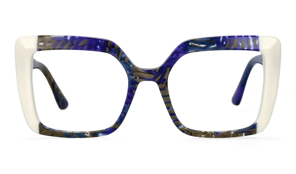 Large Frame Square Acetate Fiber Glasses Optical Reading Glasses Ladies Customization Photochromic Myopia Prescription Glasses