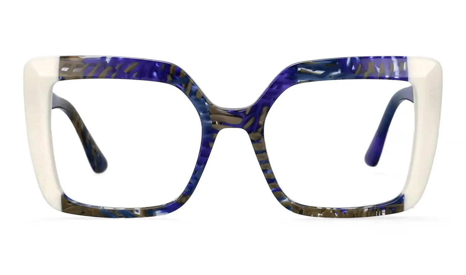 Large Frame Square Acetate Fiber Glasses Optical Reading Glasses Ladies Customization Photochromic Myopia Prescription Glasses