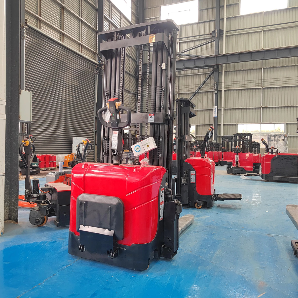 Portable Lifting Platform, Manual Hydraulic Warehouse Hoist, Small Loading Flatbed Vehicle