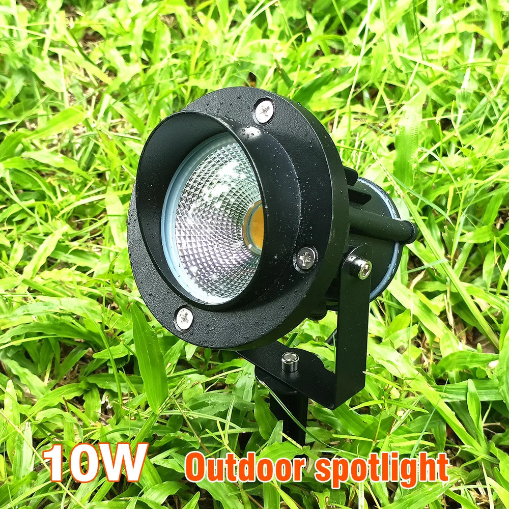 LED Lawn Light Lamp RGB Waterproof Spotlight Green Yellow Courtyard Landscape Illuminated Trees Lights Ground Mounted Floodlight