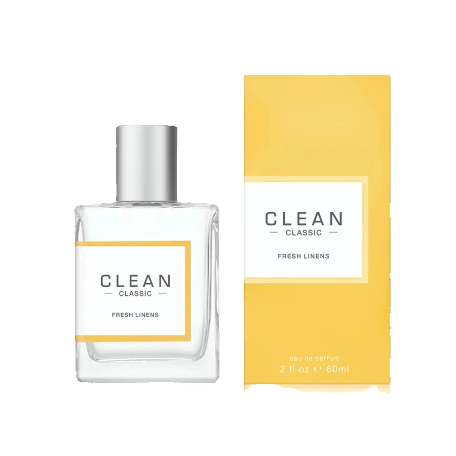 Clean Fresh Linens women Eau De Parfum Spray (New Packaging) 60ml Woody Floral Scent, Women's Perfume, Original Authentic Product, Long-Lasting Fragrance