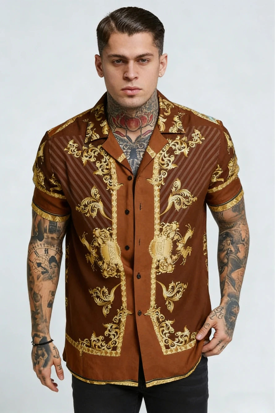 2026 New Men's 3D Printed Short Sleeve Shirt Comfortable Fabric Art Enthusiast Clothing New Series Top designer shirt for You
